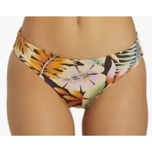 Billabong postcards From Paradise Lowrider Swim Bikini Bottom S NWT